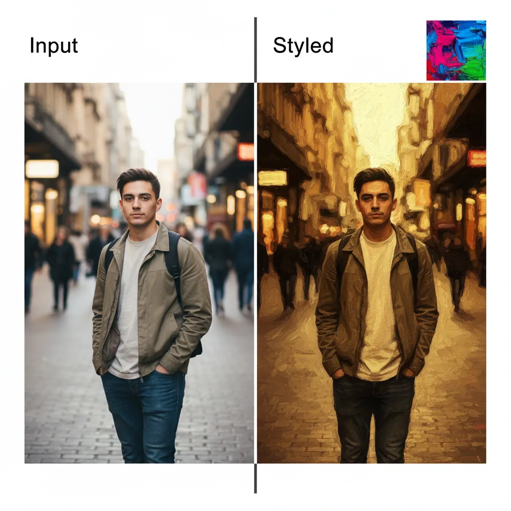 Advanced Style Transfer System